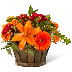 The FTD Harvest Memories Basket from Parkway Florist in Pittsburgh PA